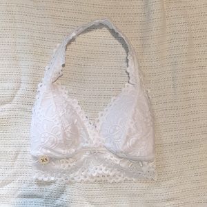 AéRopostale white lace bralette